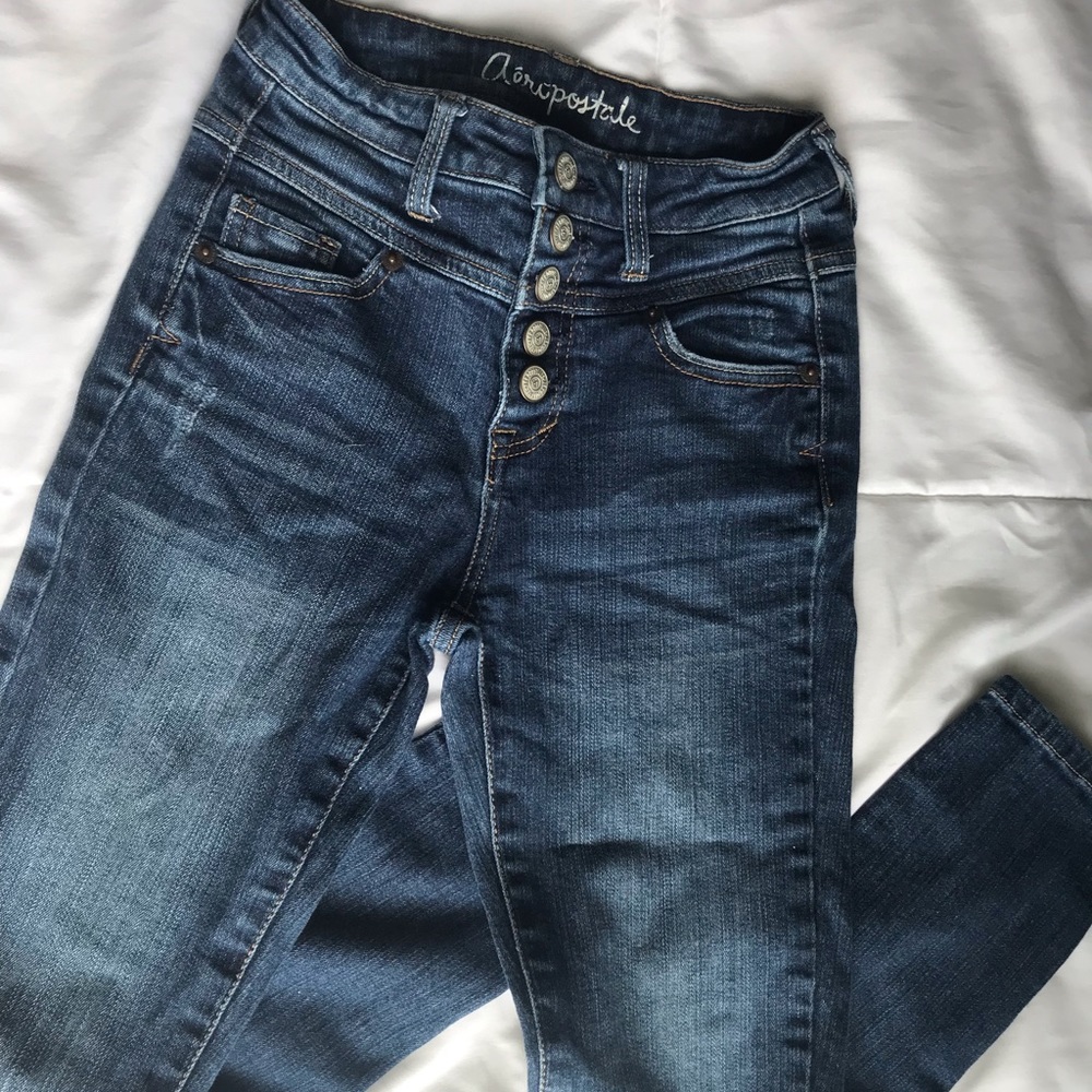 Aeropostale high rise cropped jegging